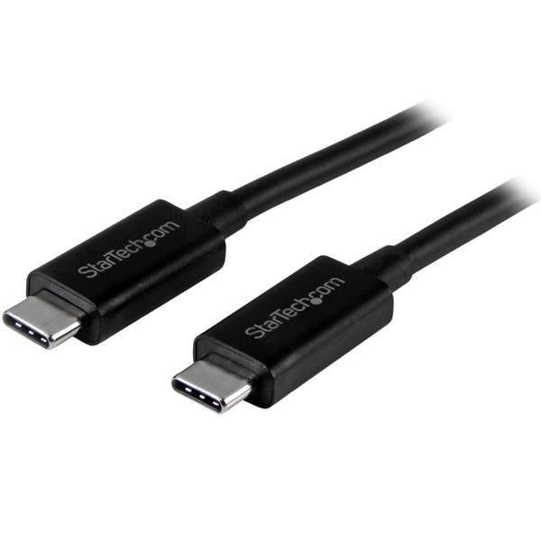 StarTech USB-C Cable - M/M - 1m (3ft) - USB 3.1 (10Gbps) - USB-IF Certified (USB31CC1M) - V&L Canada