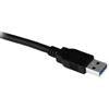 StarTech 5 ft Black Desktop SuperSpeed USB 3.0 Extension Cable - A to A M/F (USB3SEXT5DKB) - V&L Canada