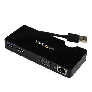 StarTech Travel Docking Station for Laptops - HDMI or VGA - USB 3.0 (USB3SMDOCKHV) - V&L Canada