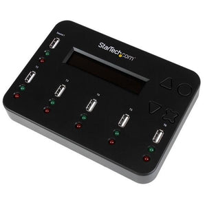 StarTech Standalone 1:5 USB Flash Drive Duplicator and Eraser – Flash Drive Copier (USBDUP15) - V&L Canada