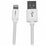 StarTech  USB to Lightning Cable - Apple MFi Certified - Long - 2 m (6 ft.) - White (USBLT2MW) - V&L Canada