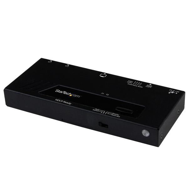 StarTech 2 Port HDMI Switch w/ Automatic and Priority Switching - 1080p (VS221HDQ) - V&L Canada