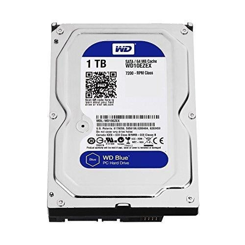 Western Digital Blue HDD 1000GB 1TB Serial ATA III internal hard drive (WD10EZEX)
