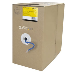 StarTech  Bulk Cat 5e Ethernet Cable - 1000 ft. - Stranded -  Blue (WIRRJ45BLRL) - V&L Canada