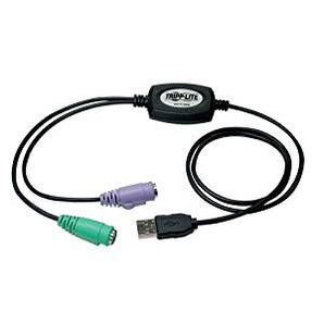 USB to PS/2 Adapter for Keyboard and Mouse (B015-000)