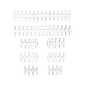 CableMod ModMesh E-Series Basic Cable Comb Kit - Transparent  (CM-COM-BKIT-NEV2C-R)
