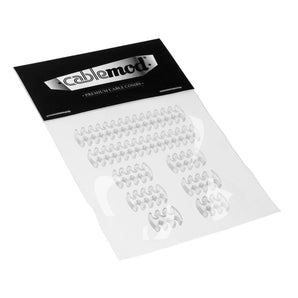 CableMod ModMesh C-Series AXi, HXi & RM Basic Cable Comb Kit - Transparent (CM-COM-BKIT-NCSIC-R)