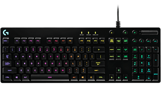 Logitech G810 Orion Spectrum RGB Mechanical Gaming Keyboard With ROMER-G Mechanical Switches - V&L Canada