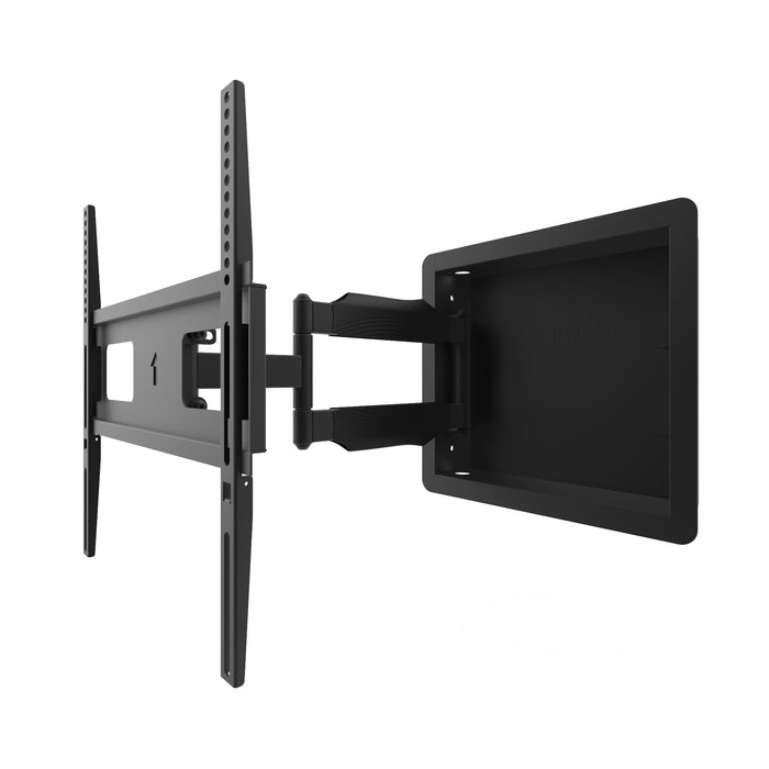 Kanto R300 Recessed In-Wall Full Motion TV Mount for 32-inch to 55-inch TVs - V&L Canada