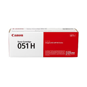 Canon 051 Toner Cartridge, Black, High Capacity (2169C001)