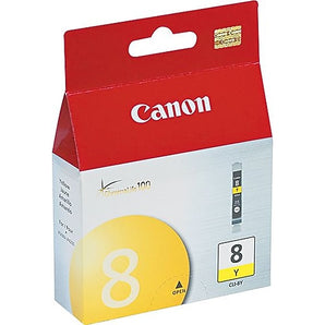 Canon CLI 8 Yellow Ink Cartridge, Standard (0623B002)