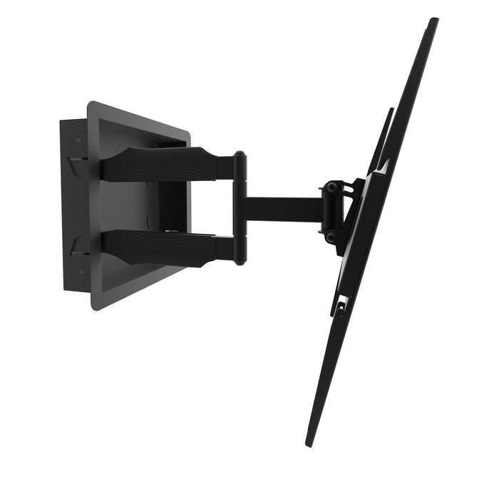Kanto R300 Recessed In-Wall Full Motion TV Mount for 32-inch to 55-inch TVs - V&L Canada