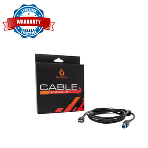 Phoenix Cable 6 feet USB 3.0 AM to BM Cable