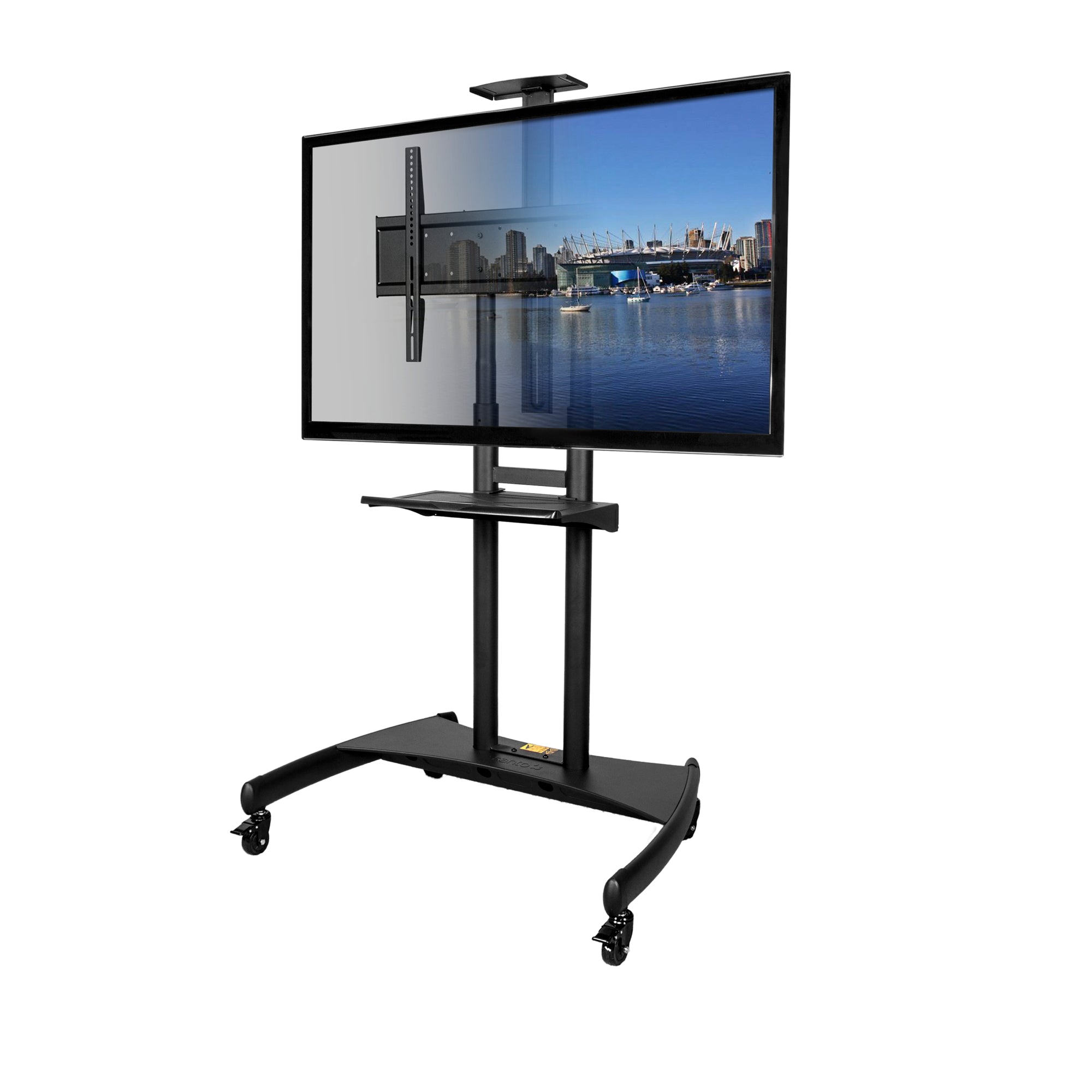 Kanto MTM82PL Mobile TV Mount with Adjustable Shelf for 50-inch to 82-inch TVs - V&L Canada